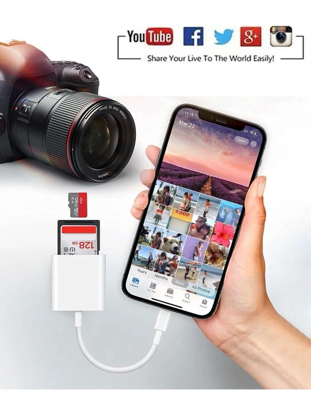 Lightning to SD Card Reader Adapter